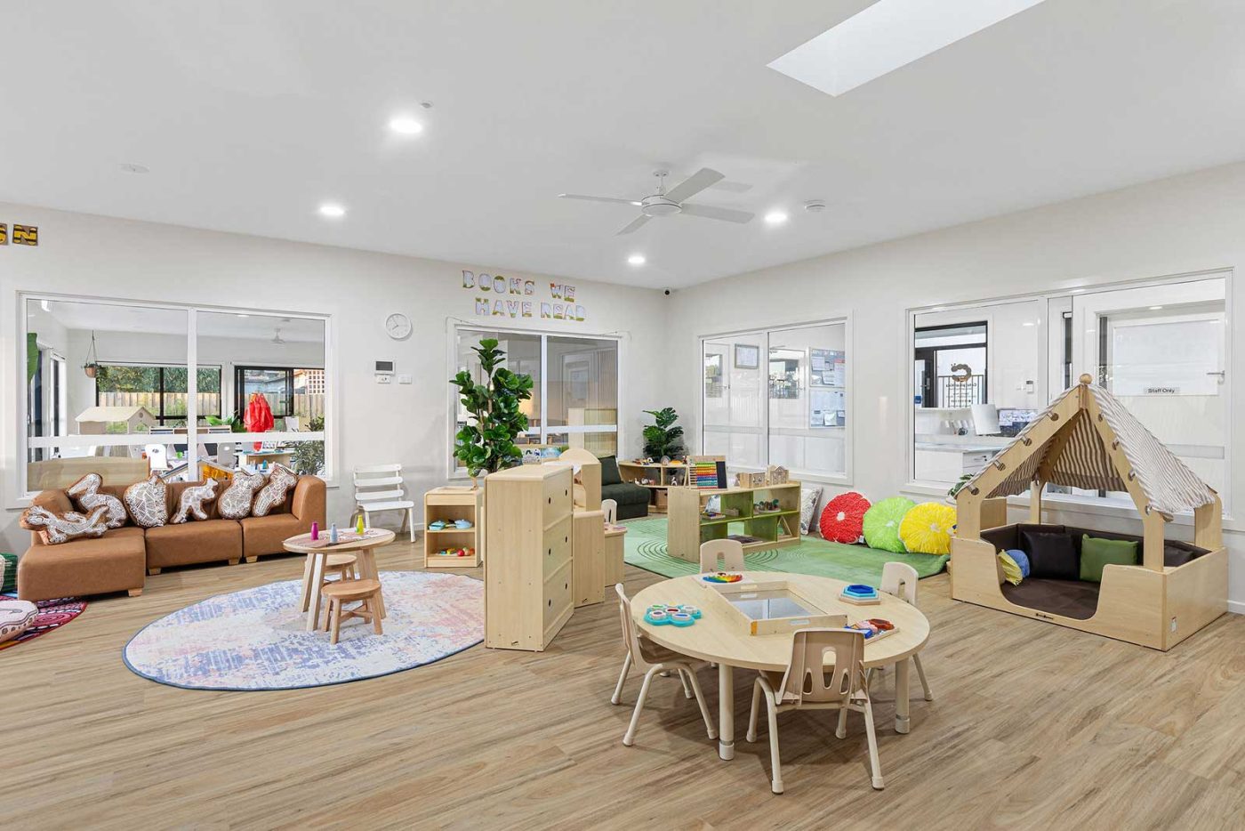 Purpose-built toddler learning room at Caterpillar Kidz Reservoir