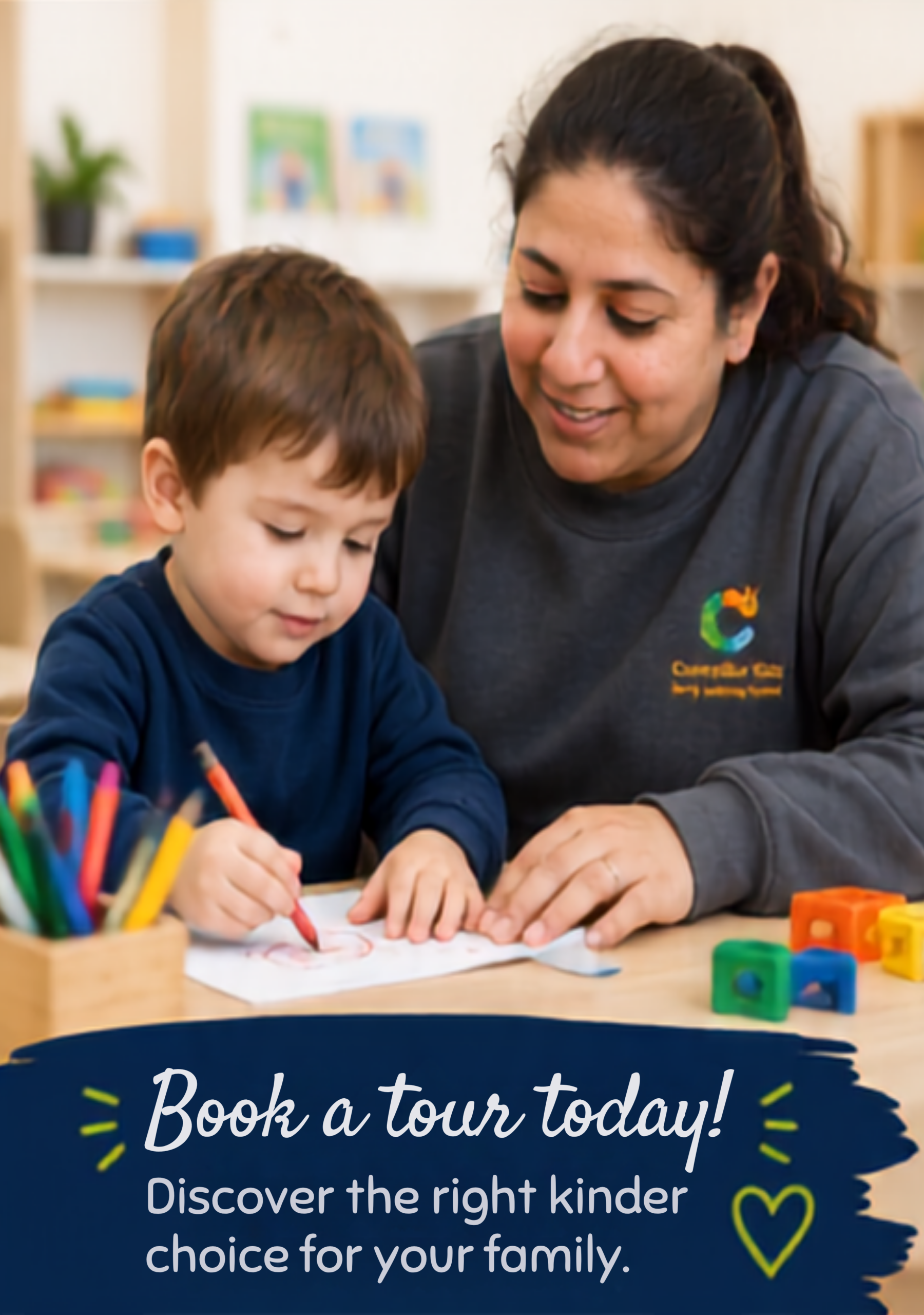 Outdoor play and discovery at Caterpillar Kidz